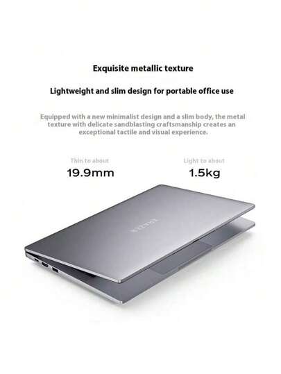 Lenovo 14 英寸联想商务办公笔记本电脑，高性能超轻笔记本电脑，适合家庭和学习，Yineng P14H N100，8GB RAM，256GB SSD，带适配器