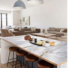 1 rollo de papel tapiz autoadhesivo, papel de contacto con patrón de mármol, despegable y pegajoso, impermeable y removible para sala de estar, cocina, dormitorio, dormitorio, reacondicionamiento de muebles, papel tapiz, pegatinas de pared, decoración de habitación, decoración de sala de estar