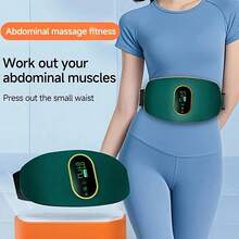 Abdominal Electric Massage Fitness Belt, Massager For Abdomen, Legs, Back And Buttocks, Portable Massager Suitable For Home, Office And Outdoor Sports, Perfect Gift For Couples On Special Occasions, USB Rechargeable