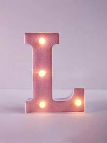 1 件 16 厘米/21 厘米 LED 字母灯，粉色闪烁字母灯，电池供电，房间装饰夜灯，桌面中心装饰，用于卧室、家庭、生日派对装饰、夜间婚礼、生日、圣诞灯、女孩礼物、儿童房装饰、婴儿房装饰、迎婴派对、情人节装饰 - 暖白光 - 查看 28