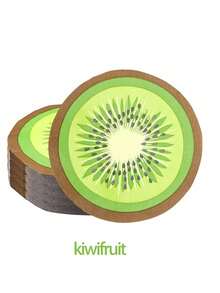 20 件水果印花餐巾，4 种水果图案，包括橙子和西瓜，适合生日、单身女士、淋浴、夏季主题派对装饰 - 彩色 - 查看 3