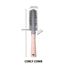 Curling Comb Three Piece Set  Curl Defining Brush-Curly Hair Brush Define Styling Brush For Curly Hair, Curl Brush For Curly Hair Wet, Shaping & Defining Curls For Women ,Christmas Gifts - Bộ ba món màu xanh 3 món - Xem 5