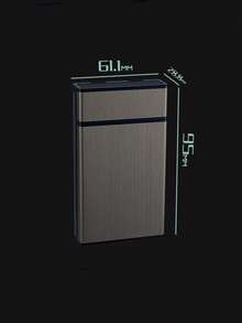 10-Pack Cigarette Case With Lighter Compartment, Creative Design Cigarette Box For Men (Lighter Not Included), Smoking Accessories, Cigarette Storage, Cigarette Holder Case, Gifts