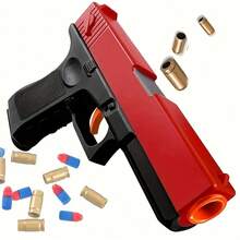 Outdoor Shooting Soft Bullet Toy Guns, Boys' Toy Pistols, Suitable As Birthday Gifts For Teenagers And Adults - 軍綠色 - 查看 5
