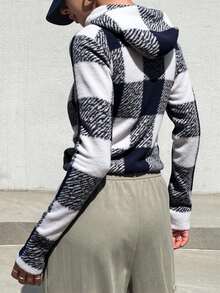 Women Sweatshirts - Navy Blue - View 2