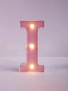1 件 16 厘米/21 厘米 LED 字母灯，粉色闪烁字母灯，电池供电，房间装饰夜灯，桌面中心装饰，用于卧室、家庭、生日派对装饰、夜间婚礼、生日、圣诞灯、女孩礼物、儿童房装饰、婴儿房装饰、迎婴派对、情人节装饰 - 暖白光 - 查看 19