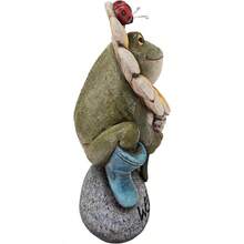 Design Toscano Flowery Frog Garden Welcome Statue