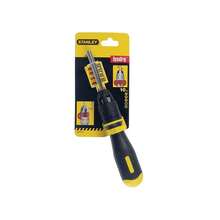 STANLEY Multibit Ratchet Screwdriver &10 Bits (Multi Colour) - (TK26571) - Multicolor - View 3