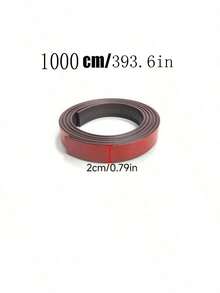 Flexible Magnetic Tape - Adhesive Strip With Strong Self Adhesive Ideal Magnetic Roll Any Projects Sticky Magnets For Fridge Thickness, Strong Adhesive, Polyester MaterialRound Shape For Crafting Art Projects, Daily Office Use