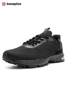 baasploa Men's Running Shoes, Sports Shoes, Outdoor Casual Lightweight Tennis Shoes, Men's Fashion Mesh Professional Running Shoes, Brand Shoes, Size 41-45 (Slimming Effect, Wide Feet Please Select One Size Larger, Also Available In Plus Size)