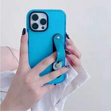 2 Stücke/4 Stücke Vintage bemalter Handyhalter, selbstklebender minimalistischer Fingerring-Griff-Ständer, Zug-Schub-Unterstützungsfunktion Handgelenkschlaufe Halter