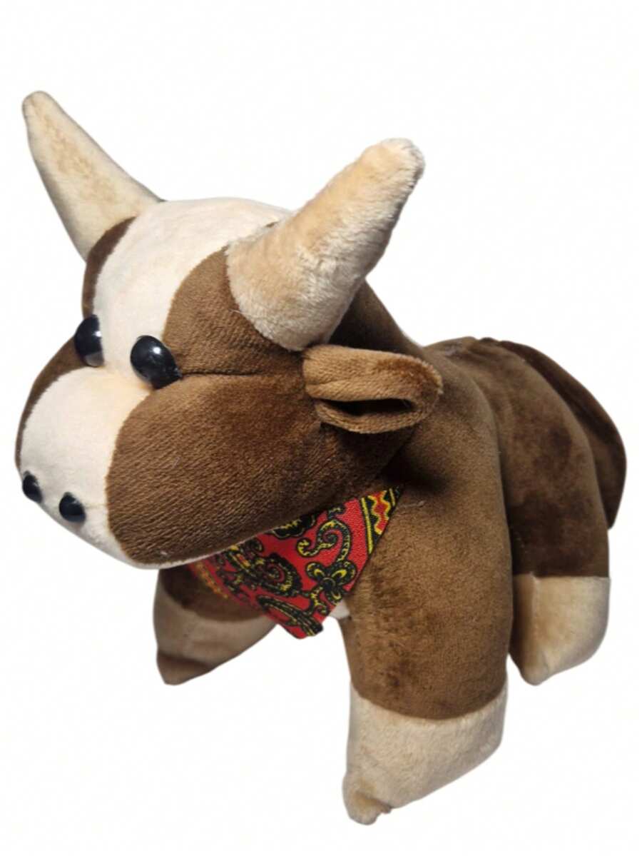 Peluche De Toro, Toro Café Chico 6 Piezas