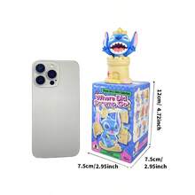 Miniso Stitch "Where's Little Gold" Series Blind Box Figures. They Highly Restore Stitch's Cuteness And Playfulness, Showcasing Various Interesting Poses In A Beach Scene. (1pc Random Delivery) - Multicolor - View 12