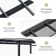 Full/Queen/King Size Storage Bed Frame With Headboard, Bookcase Shelf Design With 4 Drawers And Built-In Charging Station, Modern Platform Bed, No Box Spring Required, White - Xem 9