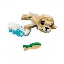 LEGO Creator 3 In 1 Cute Bunny Toy - Building Toy Set With 3 Build Options, Bunny, Seal, Or Llama - Birthday Gift & Craft - Animal Figures For Kids, Girls And Boys, Ages 8+ - 31162 - 31162 - View 5