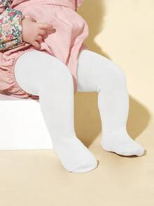 3 أزواج من سراويل ضيقة ملونة للأطفال، جوارب ضيقة متعددة الاستخدامات مناسبة لارتداء البنات اليومي، زي المدرسة، جميع المواسم، الربيع/الخريف - متعدد الألوان - مشاهدة 8