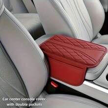 1 Miếng đệm khuỷu tay cho bệ tỳ tay ô tô đa năng & Miếng đệm nâng hộp điều khiển - Thiết kế có túi đựng đồ kép/không có túi, Hỗ trợ chống trầy xước cho phụ kiện nội thất ô tô, Đệm tiện dụng thoải mái khi đi làm hàng ngày, những chuyến đi đường dài, nâng cấp chuyến đi du lịch gia đình, Phù hợp phổ thông cho xe ô tô Sedan SUV, Xe tải, Vỏ bọc bệ tỳ tay có túi đựng đồ ẩn, Bộ nâng cấp bảng điều khiển tiết kiệm không gian, Dễ dàng lắp đặt không cần dụng cụ, Bảo vệ bảng điều khiển khỏi bị mòn và trầy xước, Điểm nhấn trung tính phong cách cho quà tặng ngày lễ mùa thu, Sẵn sàng cho chuyến đi đường mùa đông, Phụ kiện thiết thực từ văn phòng đến ô tô - Nhiều màu - Xem 4