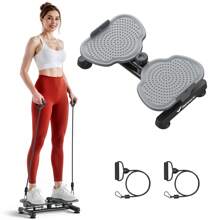 MERACH Waist Twister Ab Machine, 300 Lbs Capacity Core & Abs Workout Equipment For Slim Waist, Quiet Home Gym Exercise Machine For Women & Men