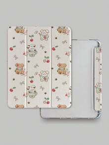 1 件可爱樱桃狗设计 iPad 保护壳，适用于 iPad 7/8/9、iPad Air 5/4/3 第 9 代 10.2、iPad Pro 11、iPad Mini 7 新品、iPad Air 6/iPad 第 10 代、iPad Air 11 (M3)/iPad 11 (A16 2025) - 彩色 - 查看 3