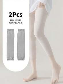 2pcs Knee Pads, Fitness Equipment, Compression Leg Sleeves - Unisex Full Leg Compression Sleeve, Women's Calf Compression Sleeve, Knee Stabilizer For Running, Unisex Thigh And Calf Support, Calf Compression Sleeve - Cycling Leg Sleeve - Multicolor - View 15