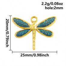 1pc/2pcs Luxury Delicate 304 Stainless Steel Electroplated Pendant Charms, Suitable For DIY Jewelry, Jewelry Making, Crafts - Ocean Life, Cherry, Flower Designs - Color - View 20