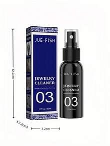 JUE FISH Jewelry Cleaning Solution - Cleans Diamonds, Necklaces, Gold. Jewelry Cleaning & Care Liquid For Gold, Silver, Pearls, Watches, Rings. Removes Tarnish, Prevents Oxidation. Also Used For Cleaning Gold, Silver Jewelry, Watches, Electronics. Diamond Ring Tarnish Remover - Multicolor - View 9