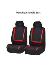 Universal Fit Car Seat Covers – 9PCS (Full Set), 4PCS (2-Seat), 2PCS (1-Seat) Options – U-Shaped Stripes Design, Non-Slip & Wear-Resistant, Airbag Compatible With GM, SUV, Sedan, Van – Easy Clean & Stylish Interior Upgrade