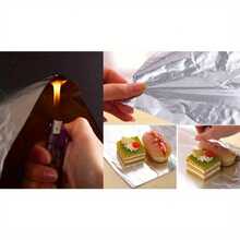 1 Heavy Duty Aluminum Foil - Thick, Disposable For Baking And Grilling, Suitable For Fish, Vegetables, Etc. - Ideal For Grilling And Oven Use | Reusable Cooking Wrap Material | Durable Aluminum Foil Material