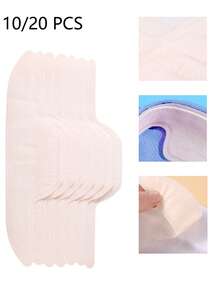 10/20pcs Disposable Collar Sweat Pads, Disposable Collar Pads, Hat Sweat Pads, Disposable Sweat Pads