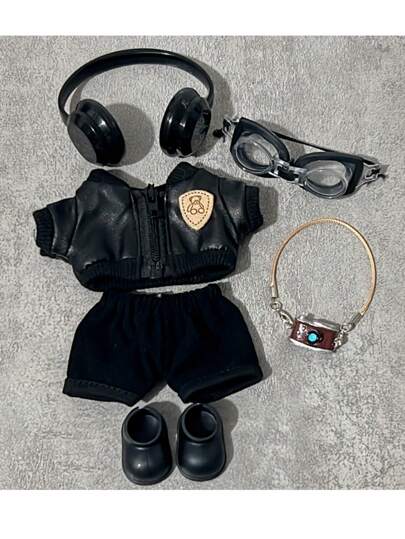 LABU 服装配饰、黑色西装、夏季帽子、眼镜、靴子或与 LABU 服装搭配的完整服装，是万圣节和圣诞节的完美礼物。