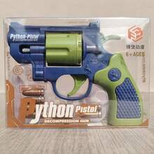 Rewolwer dekompresyjny M92F, pistolet zabawkowy, pistolet na miękkie kule, symulator pistoletu, prezent urodzinowy, prezent świąteczny, prezent wielkanocny, prezent, idealny prezent