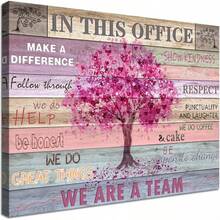 Pink Inspirational Wall Art Office Women Motivational Quotes Phrases Poster Rustic Heart Tree Pictures Wall Art Décor Contemporary Home Workspace Desk Decorations Gifts Women xinchcuadros decorativos para sala,poster,con marco,posters,cuadros para la pared ,marcos para cuadros,cuadro,virgen de guadalupe,salascuadros decorativos para sala,poster,con marco,posters,cuadros para la pared ,marcos para cuadros,cuadro,virgen de guadalupe,salas - transparente - Ver 2