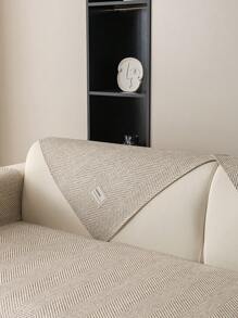 1 件波西米亚风沙发套 - 高品质涤纶面料，防滑、防污、宠物友好，适用于办公室、卧室、客厅、单人椅到三人沙发，四季皆宜，可机洗 - 卡其色 - 查看 11