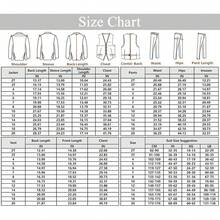 Boys 5-Piece Formal Suit Set - Slim Fit Kids Ring Bearer Dress Clothes - 格林湖 - 查看 2