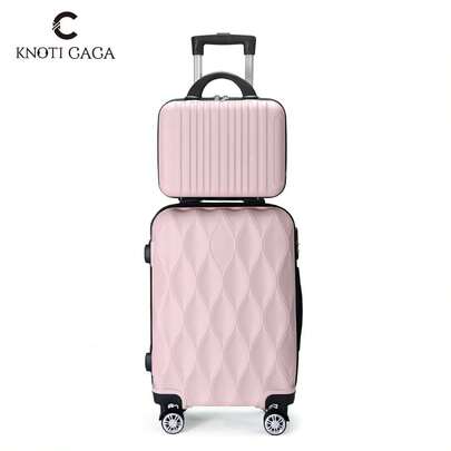 2-teiliges Kofferset (12/20 Zoll) oder 4-teiliges Kofferset (12/20/24/28 Zoll) mit Blattprägung. Hartschalenkoffer aus ABS-Material mit Zahlenschloss und 4 Lenkrollen. Perfekte Wahl für Reisen, Geschäftsreisen oder als Geburtstagsgeschenk für Familie, Freunde oder Partner.