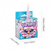 Furby Furblets Bub - 迷你伙伴，超过 45 种音效和音乐，只会说 Furbish 语，电子毛绒玩具，粉色和白色，返校礼物，适合 6 岁及以上儿童 - BUB-LEE - 查看 12