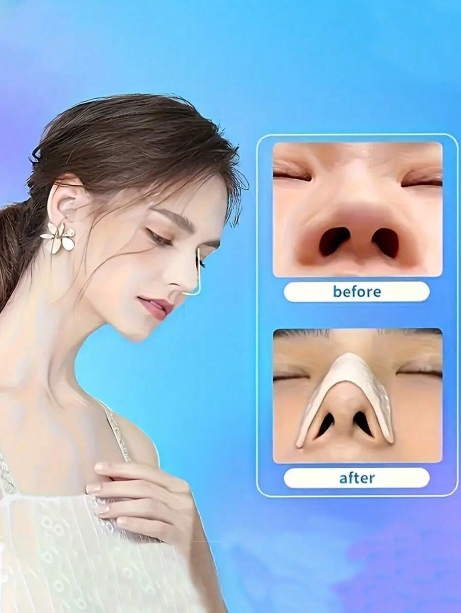 Adjustable Nose Up Lifter - Clear Nose Lift Clip - Reusable, Unscented, No Battery Needed, Multi-Scenario Use For Beauty Enhancement And Comfort