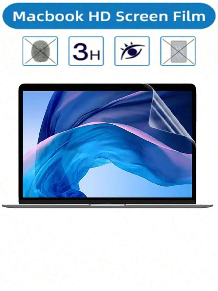 1 片高清、高透明度 PET 屏幕保护膜，兼容 MacBook/电脑屏幕 - 無色 - 查看 1
