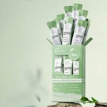 12片复合酸泡泡清洁面膜4g*12，深层补水，高效补水，亮白，紧致，舒缓干燥肌肤，软化，增强皮肤弹性 - 綠色 - 查看 13