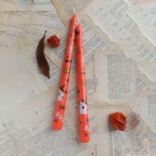 2支装 25厘米 幽灵图案无烟蜡烛,节日装饰及礼品 家居装饰 圣诞装饰 房间装饰 圣诞节,圣诞礼物 - 彩色 - 查看 10