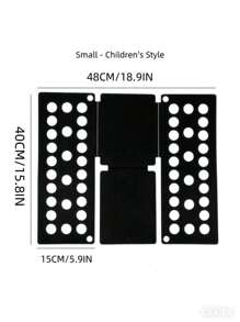 1pc Shirt Folding Board, Shirt Storage Rack, T-Shirt Folding Board, Easy & Quick Clothing Folding Tool For Adults & Kids, Minimalist Design For Spring & Summer Tops - Multicolor - View 9