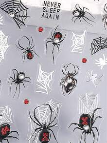 1/7 Peças Adesivos de Unha de Aranha de Halloween, Teia de Aranha de Strass da Moda, Coração, Estrela Decalques de Arte de Unha, Decoração de Unha DIY da Moda, Adequado como Presente para Família, Namorada, Melhor Amiga