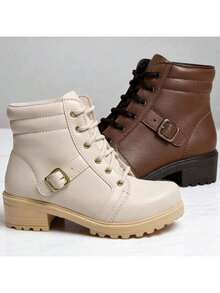 Women's Virginia Ankle Boots Low-Cut Boot Launch Fall Winter 2025 - 咖啡棕 - 查看 9
