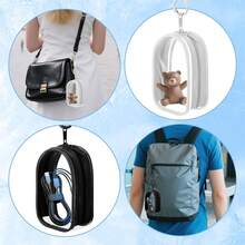 Charging Cable Organizer, Waterproof Transparent Cable Bag, Mobile Phone Charger Storage - Portable Headphone Bagkeychains Travel Essentials Keychain - 白色 - 查看 3