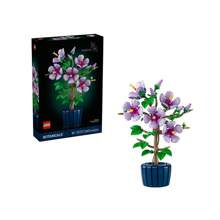 LEGO 乐高植物花束系列 10372 芙蓉花盆盆景摆件积木玩具儿童礼物 - 彩色 - 查看 1