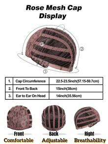 20s Brown Short Finger Wave Wigs For Women  Natural Synthetic Hair Wig For Women Lady Ladies Cosplay Anime Party Costume Anime Flapper Wig REEWES Wig - màu nâu - Xem 7