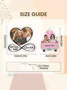 个性化钥匙扣、定制名字礼品、节日礼品、周年纪念礼品，是送给家人和朋友的个性化礼物的理想选择 - 透明 - 查看 5