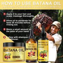 三件套：香蕉油+生物素乳霜+护发油，蕴含生物素和胶原蛋白精华，专业级防断裂和分叉修复，搭配使用效果更佳，可使头发更长、更浓密、更丰盈，适合所有发质和人群。 - 彩色 - 查看 8