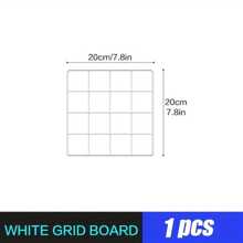 Modern Home Wall Decoration Iron Grid Nordic Art Photo Displaying Frame Party Metal Shelf Mesh Postcards DIY Racks Wall Shelf Organizer Bathroom Accessaries - White - View 9