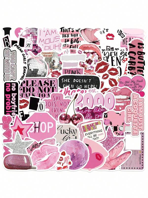 50 Piezas Pegatinas Y2K Pegatinas Vintage Pegatinas Arte Pegatinas Geniales Pegatinas Cultura Pop Pegatinas Graffiti Pegatinas de Vinilo Impermeables para Botella de Agua, Computadora Portátil, Teléfono, Monopatín, Scrapbooking, Diario, Regalos, Útiles Escolares, Vuelta a Clases